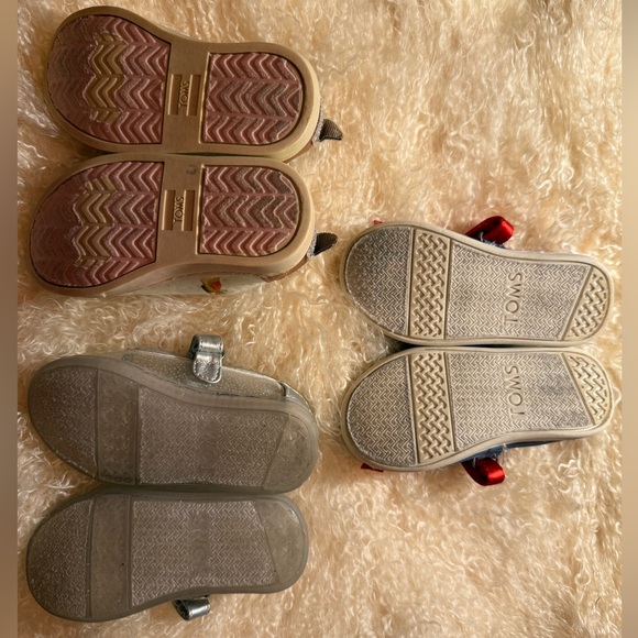 Disney TOMS shoes (3 pairs) Cinderella fairy godmothers Snow White, all size 6 - Picture 2 of 10